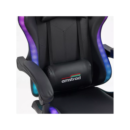 Chaise gaming AMSTRAD AVEC LED DARKSIDE 366 effets