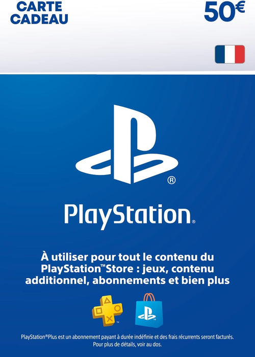 50€ Carte Cadeau PlayStation | Compte PSN français uniquement [Code par Email]