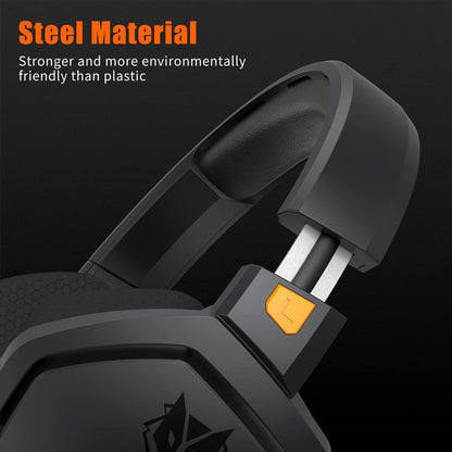 NUBWO G06 Double Casque Gaming sans Fil avec Microphone pour PS5, PC