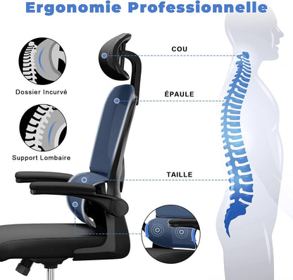 Chaise de Bureau Ergonomique