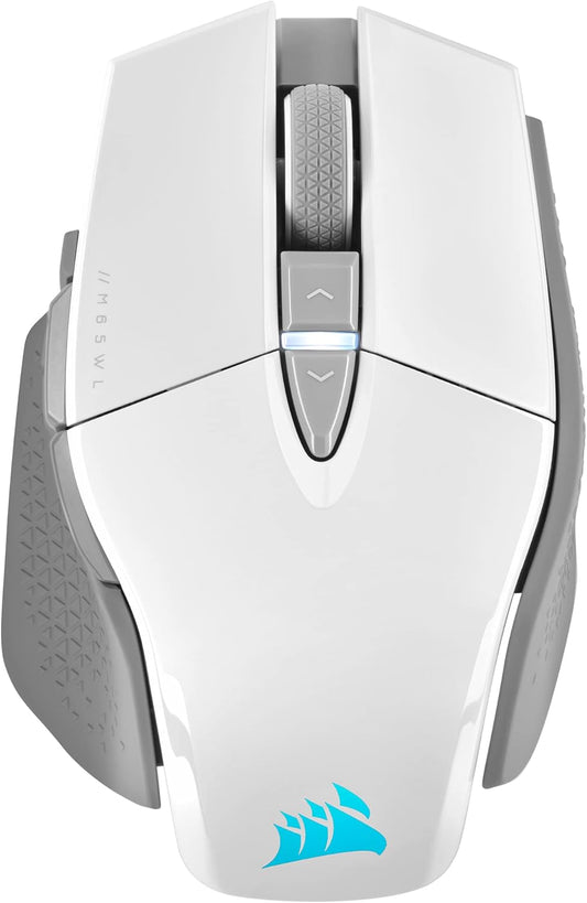 Corsair souris gaming FPS M65 RGB ULTRA WIRELESS — Blanche